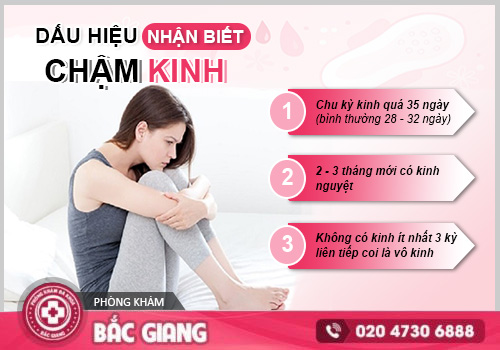 Lý do dẫn đến hiện tượng chậm kinh trễ kinh mất kinh tắt kinh kéo dài